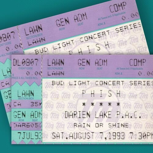 8/7/93 Darien Lake Performing Arts Center, Darien Center, NY (Live)
