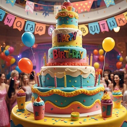 Birthday Super Cake